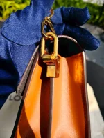 Louis Vuitton, Dauphine, Mini, Brown, Very Like New - Image 37