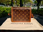 Louis Vuitton, Dauphine, Mini, Brown, Very Like New - Image 42