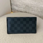 Louis Vuitton, Agenda Poche Note, , Black, Very Good - Image 4