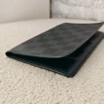 Louis Vuitton, Agenda Poche Note, , Black, Very Good - Image 8