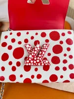 Louis Vuitton, Twist , PM, White, Used Once - Image 18
