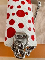 Louis Vuitton, Twist , PM, White, Used Once - Image 23