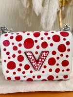 Louis Vuitton, Twist , PM, White, Used Once - Image 28