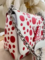 Louis Vuitton, Twist , PM, White, Used Once - Image 6