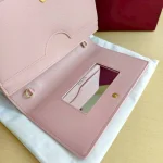 Gucci, Chain Wallet Gucci Script, , Pink, New - Image 11