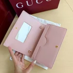 Gucci, Chain Wallet Gucci Script, , Pink, New - Image 13