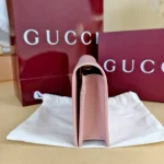 Gucci, Chain Wallet Gucci Script, , Pink, New - Image 15