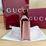 Gucci, Chain Wallet Gucci Script, , Pink, New - Image 16