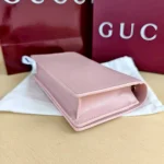 Gucci, Chain Wallet Gucci Script, , Pink, New - Image 18
