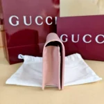 Gucci, Chain Wallet Gucci Script, , Pink, New - Image 19