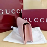 Gucci, Chain Wallet Gucci Script, , Pink, New - Image 23
