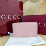 Gucci, Chain Wallet Gucci Script, , Pink, New - Image 25