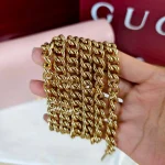 Gucci, Chain Wallet Gucci Script, , Pink, New - Image 4