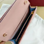 Gucci, Chain Wallet Gucci Script, , Pink, New - Image 7