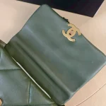 Chanel, Chanel 19 Flap Bag, Small, Green, Very Very  Good - Image 2