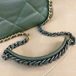 Chanel, Chanel 19 Flap Bag, Small, Green, Very Very  Good - Image 17