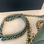 Chanel, Chanel 19 Flap Bag, Small, Green, Very Very  Good - Image 3