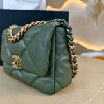 Chanel, Chanel 19 Flap Bag, Small, Green, Very Very  Good - Image 22
