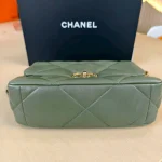 Chanel, Chanel 19 Flap Bag, Small, Green, Very Very  Good - Image 6