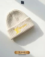 Louis Vuitton, LV Vers Beanie, S, Cream, Like New - Image 25
