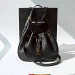 YSL, Paris VII Small Hobo Bag, Small, Black, Very Very Like New