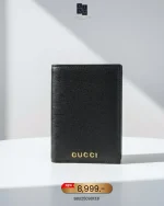 Gucci, Passport Holder, , Black, Very Like New