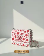 Louis Vuitton, Twist , PM, White, Used Once
