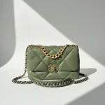 Chanel, Chanel 19 Flap Bag, Small, Green, Very Very  Good