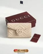 Gucci, GG Marmont WOC, , White, New