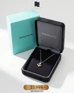 Tiffany & Co, Anchor Pendant, Mini, White Gold, Very Very  Good