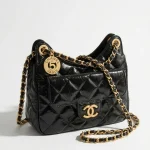 Chanel, Small Hobo Bag, Small, Black, Very Like New