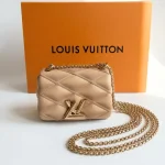 Louis Vuitton, Pico GO-14 , Pico, Gold, Very Like New