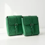Gucci, Embossed Belt Bag, , Green, Very Very  Good