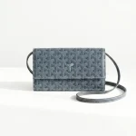 Goyard, Varenne Continental Wallet, , Gray, Used Once