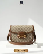 Gucci, Horsebit 1955 Shoulder Bag, Medium, Beige, Very Very  Good
