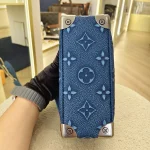 Louis Vuitton, Mini Soft Trunk, Mini, Blue, Very Like New - Image 11