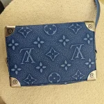 Louis Vuitton, Mini Soft Trunk, Mini, Blue, Very Like New - Image 13