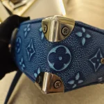 Louis Vuitton, Mini Soft Trunk, Mini, Blue, Very Like New - Image 19
