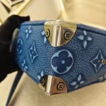 Louis Vuitton, Mini Soft Trunk, Mini, Blue, Very Like New - Image 20