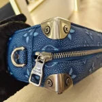 Louis Vuitton, Mini Soft Trunk, Mini, Blue, Very Like New - Image 21