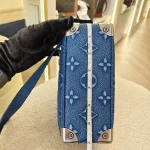 Louis Vuitton, Mini Soft Trunk, Mini, Blue, Very Like New - Image 36