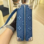 Louis Vuitton, Mini Soft Trunk, Mini, Blue, Very Like New - Image 39