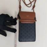 Celine, Phone Pouch With Flap, , Brown, Very Very  Good - Image 20