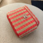 Chanel, Vanity Case With Chain, Mini, Red, Like New - Image 15