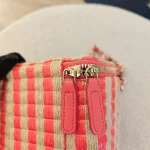 Chanel, Vanity Case With Chain, Mini, Red, Like New - Image 16