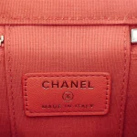 Chanel, Vanity Case With Chain, Mini, Red, Like New - Image 19