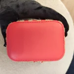 Chanel, Vanity Case With Chain, Mini, Red, Like New - Image 22