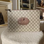 Gucci, Neo Vintage GG Supreme Pouch , , Beige, Very Very  Good - Image 2