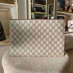 Gucci, Neo Vintage GG Supreme Pouch , , Beige, Very Very  Good - Image 3