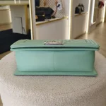 Chanel, Boy Flap Bag, 10", Green, Kept Unused - Image 3